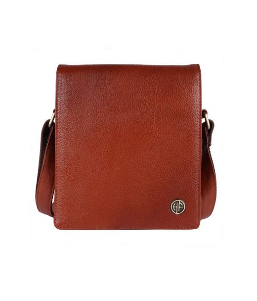 Чоловіча сумка через плече шкіряна Hammonds Flycatcher SB1159 Tan (Коричневий)