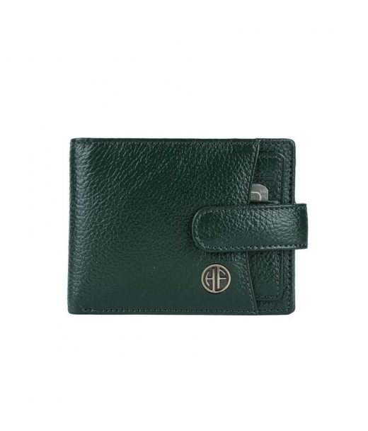 Чоловічий шкіряний гаманець Hammonds Flycatcher HF502 Green (Зелений)