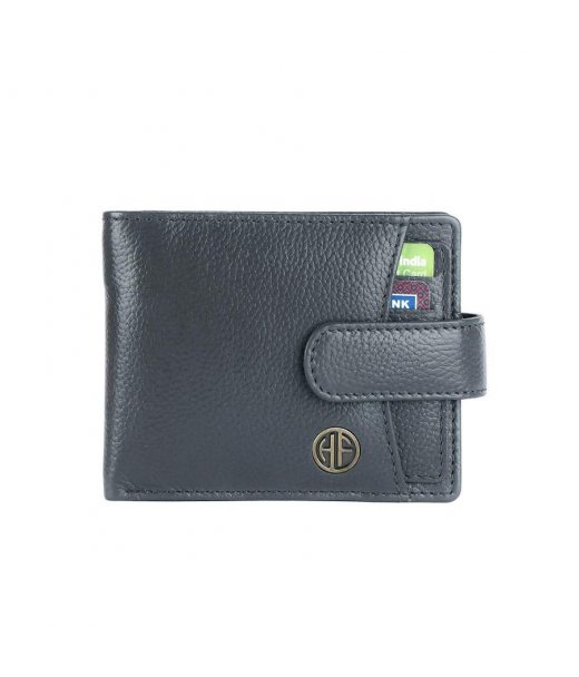 Чоловічий шкіряний гаманець Hammonds Flycatcher HF502 Grey (Сірий)