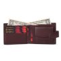 Чоловічий шкіряний гаманець Hammonds Flycatcher HF502 Redwood Brown (Коричневий)