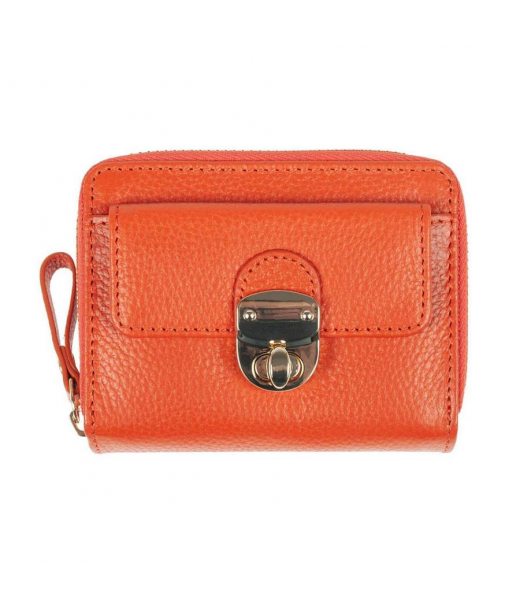 Жіночий шкіряний гаманець Ashwood Y50 Orange (Помаранчевий) Жіночий шкіряний гаманець Ashwood Y50 Orange (Помаранчевий)
