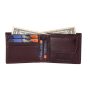 Чоловічий шкіряний гаманець Hammonds Flycatcher HF577 Brown (Коричневий)