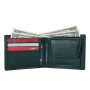 Чоловічий шкіряний гаманець Hammonds Flycatcher HF577 Green (Зелений)