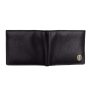 Чоловічий шкіряний гаманець Hammonds Flycatcher HF594 Black (Чорний)