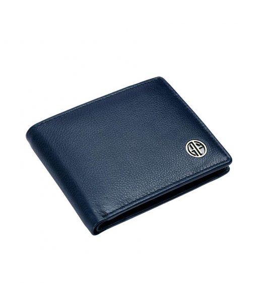 Чоловічий шкіряний гаманець Hammonds Flycatcher HF594 Blue (Синій)