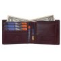 Чоловічий шкіряний гаманець Hammonds Flycatcher HF594 Brown (Коричневий)