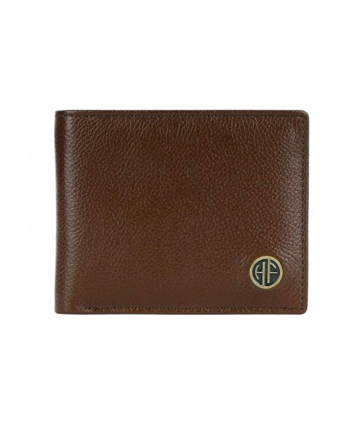 Чоловічий шкіряний гаманець Hammonds Flycatcher HF594 Brushwood (Коричневий)