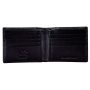 Чоловічий шкіряний гаманець Hammonds Flycatcher HF595 Black (Чорний)