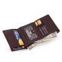 Чоловічий шкіряний гаманець Hammonds Flycatcher HF597 Redwood Brown (Коричневий)
