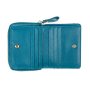 Жіночий шкіряний гаманець Ashwood Y50 Turq (Синій) Жіночий шкіряний гаманець Ashwood Y50 Turq (Синій)