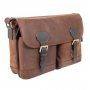 Cумка чоловіча для ноутбука 15,6 Ashwood Edward Oil Brown (Коричневий)