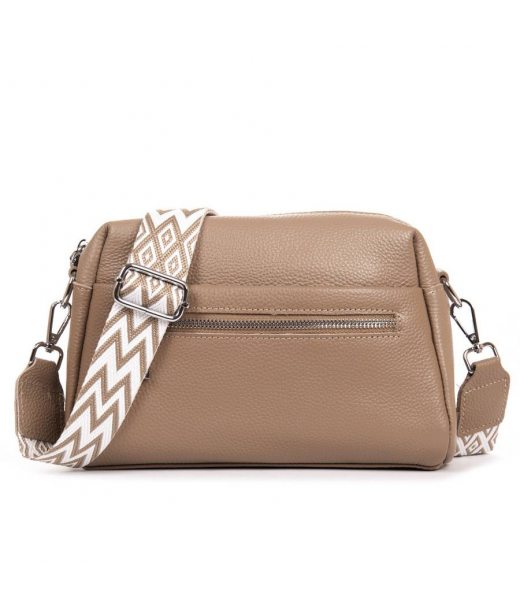 Сумка Женская Классическая кожа ALEX RAI 99122 khaki Сумка Женская Классическая кожа ALEX RAI 99122 khaki