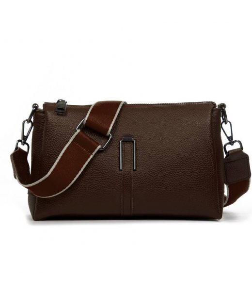 Сумка Женская Классическая кожа ALEX RAI 99105-2 brown Сумка Женская Классическая кожа ALEX RAI 99105-2 brown