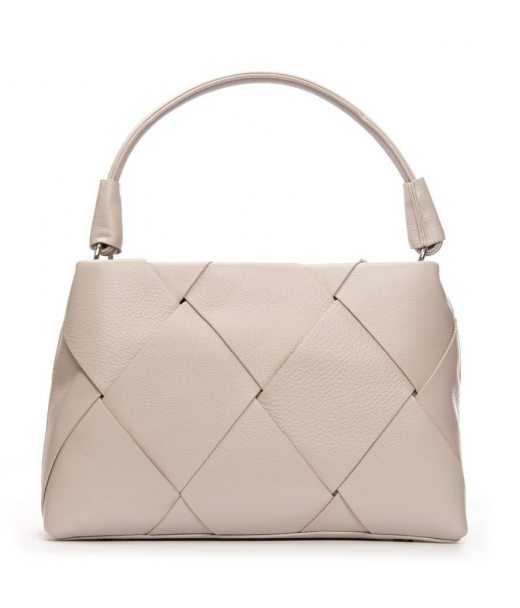 Сумка Шкіряна Жіноча Класична ALEX RAI 6610 grey