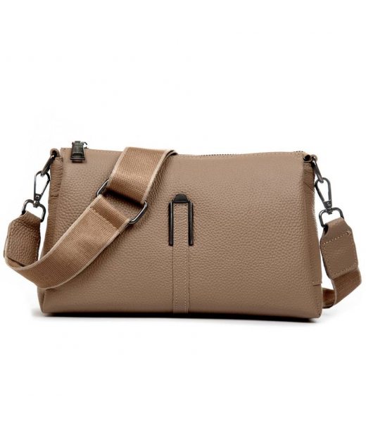 Сумка Женская Классическая кожа ALEX RAI 99105-2 khaki Сумка Женская Классическая кожа ALEX RAI 99105-2 khaki