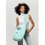 Жіноча сумка Sambag HOBO WEAVE м'ята