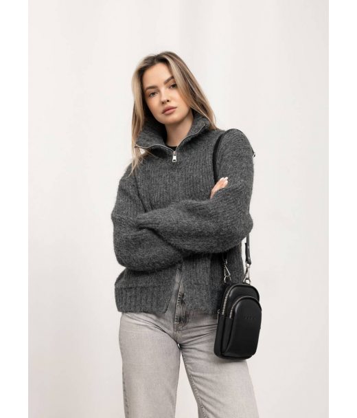 Женская сумка Sambag Modena черная Женская сумка Sambag Modena черная