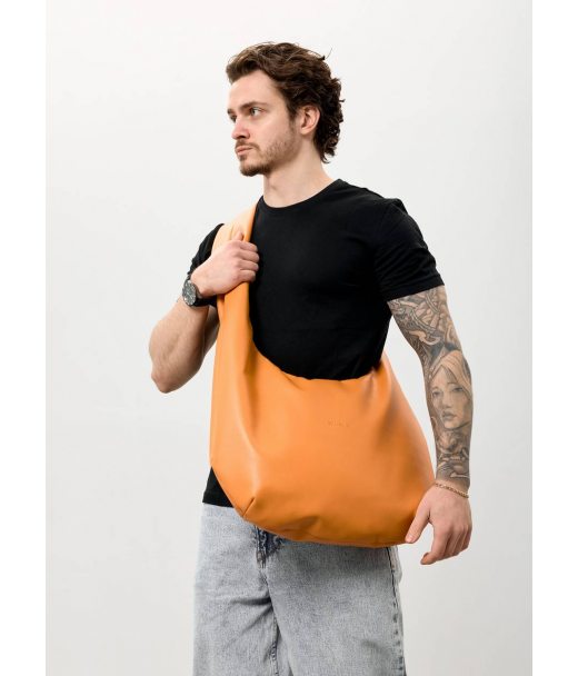 Мужская сумка Sambag HOBO WEAVE оранжевая Мужская сумка Sambag HOBO WEAVE оранжевая