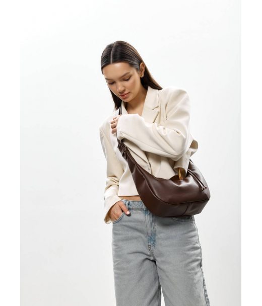 Женская сумка Sambag HOBO S шоколад Женская сумка Sambag HOBO S шоколад