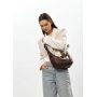 Жіноча сумка Sambag HOBO S шоколад