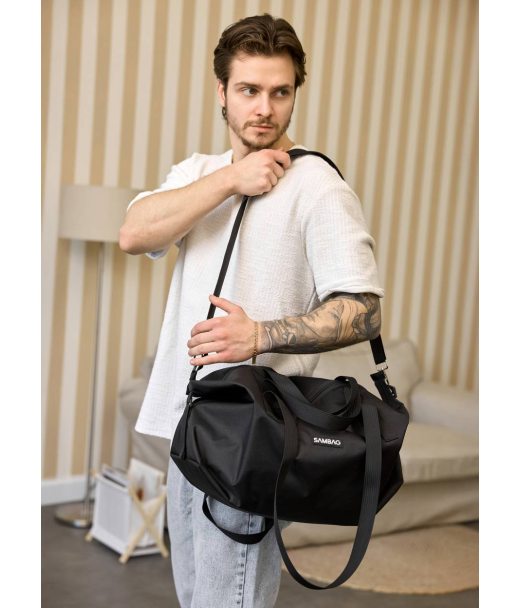 Мужская спортивная футболка Sambag Motion черная Мужская спортивная футболка Sambag Motion черная