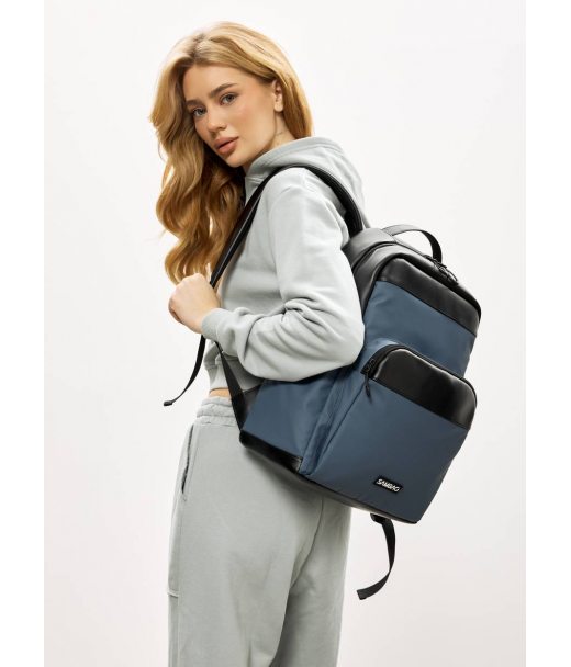 Жіночий рюкзак Sambag Zard MOD чорно-синій