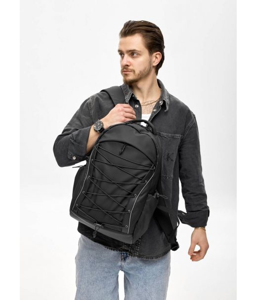 Чоловічий рюкзак Sambag Zard Neo чорний з декором
