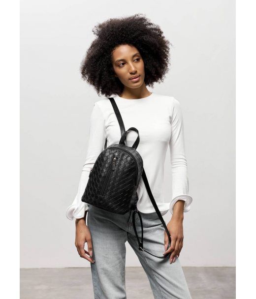 Жіночий міні рюкзак Sambag Mane чорний