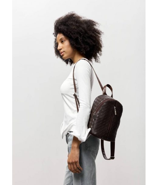 Жіночий міні рюкзак Sambag Mane шоколад