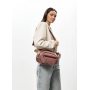 Сумка через плече жіноча бананка Sambag Pure рожева