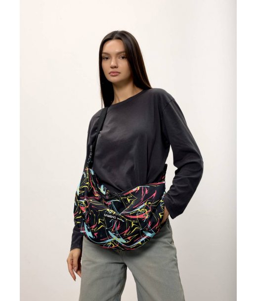 Женская сумка Sambag HOBO Bag-glove с принтом "ABSTRACT"