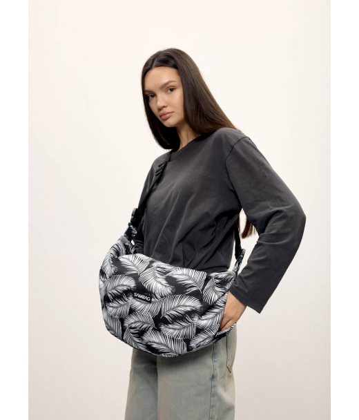 Жіноча сумка Sambag HOBO Bag-glove принт "Palm" Жіноча сумка Sambag HOBO Bag-glove принт "Palm"