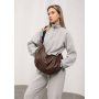 Женская сумка Sambag HOBO Bag-glove шоколадного цвета