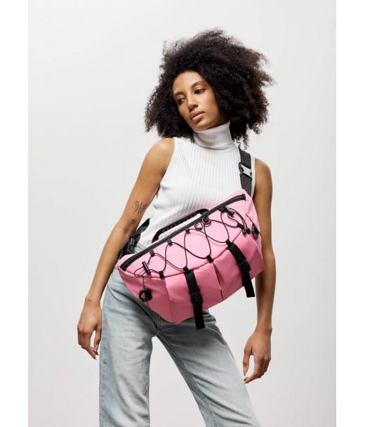 Жіноча cумка-бананка під ноутбук Sambag Urban Pro рожева Жіноча cумка-бананка під ноутбук Sambag Urban Pro рожева