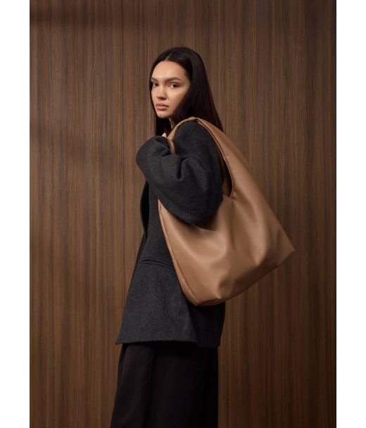 Жіноча сумка Sambag HOBO L кавовий Жіноча сумка Sambag HOBO L кавовий