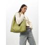 Жіноча сумка Sambag HOBO L оливкова