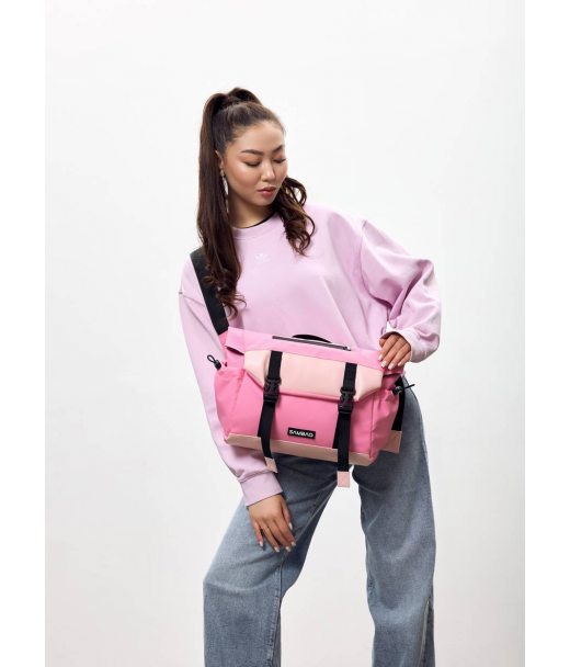 Женская сумка Sambag Dart для ноутбука розовая Женская сумка Sambag Dart для ноутбука розовая