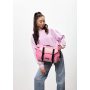 Женская сумка Sambag Dart для ноутбука розовая