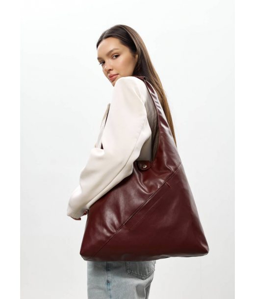 Женская сумка Sambag HOBO M бургунди. Женская сумка Sambag HOBO M бургунди.