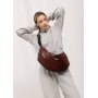 Жіноча сумка Sambag HOBO Bag-glove  бургунді