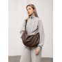 Жіноча сумка Sambag HOBO Bag-glove шоколадна