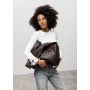 Женская сумка Sambag HOBO WEAVE шоколад