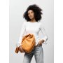Женская сумка Sambag HOBO WEAVE оранжевая