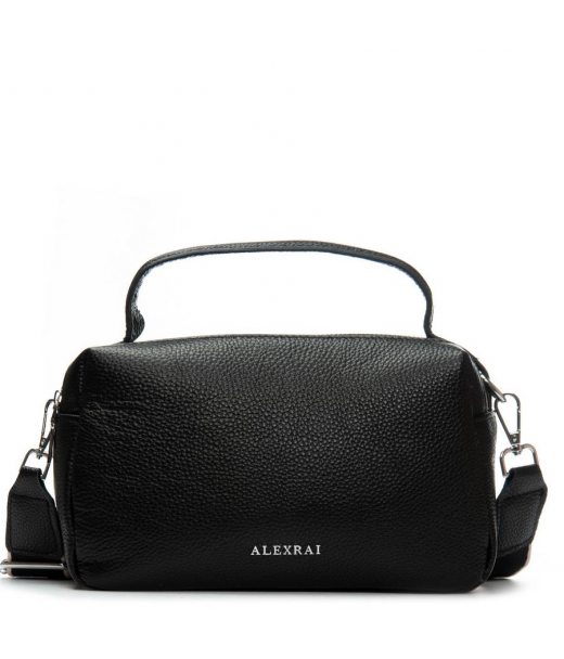 Сумка Шкіряна Жіноча Класична ALEX RAI 99128 black Сумка Шкіряна Жіноча Класична ALEX RAI 99128 black