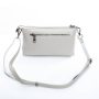 Сумка Шкіряна Жіноча Клатч ALEX RAI 3092 pale grey