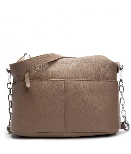 Сумка Шкіряна Жіноча Класична ALEX RAI 10A khaki
