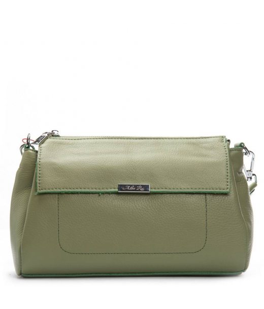Сумка Шкіряна Жіноча Класична ALEX RAI 8721-9 green