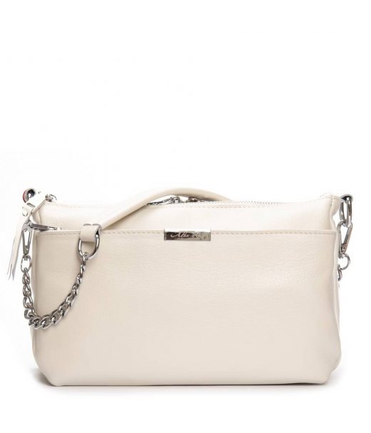 Сумка Шкіряна Жіноча Класична ALEX RAI 8912-9 white