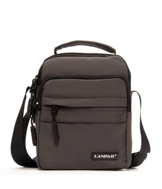 Сумка Чоловіча Планшет нейлон Lanpad A18043 grey мал