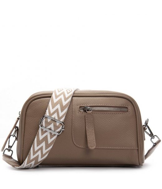 Сумка Шкіряна Жіноча Класична ALEX RAI 3232 khaki